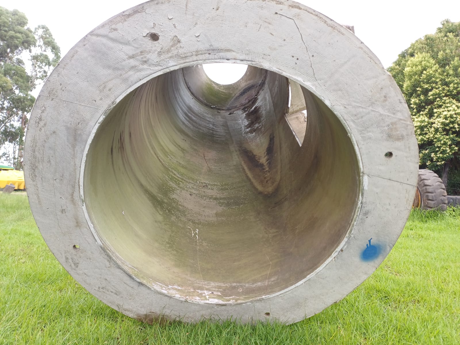 Fibreglass Reducing Pipe 100cm-61cm - Image 9
