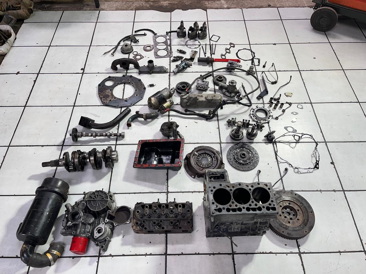 Kubota D1105 Engine For Spares - Image 8
