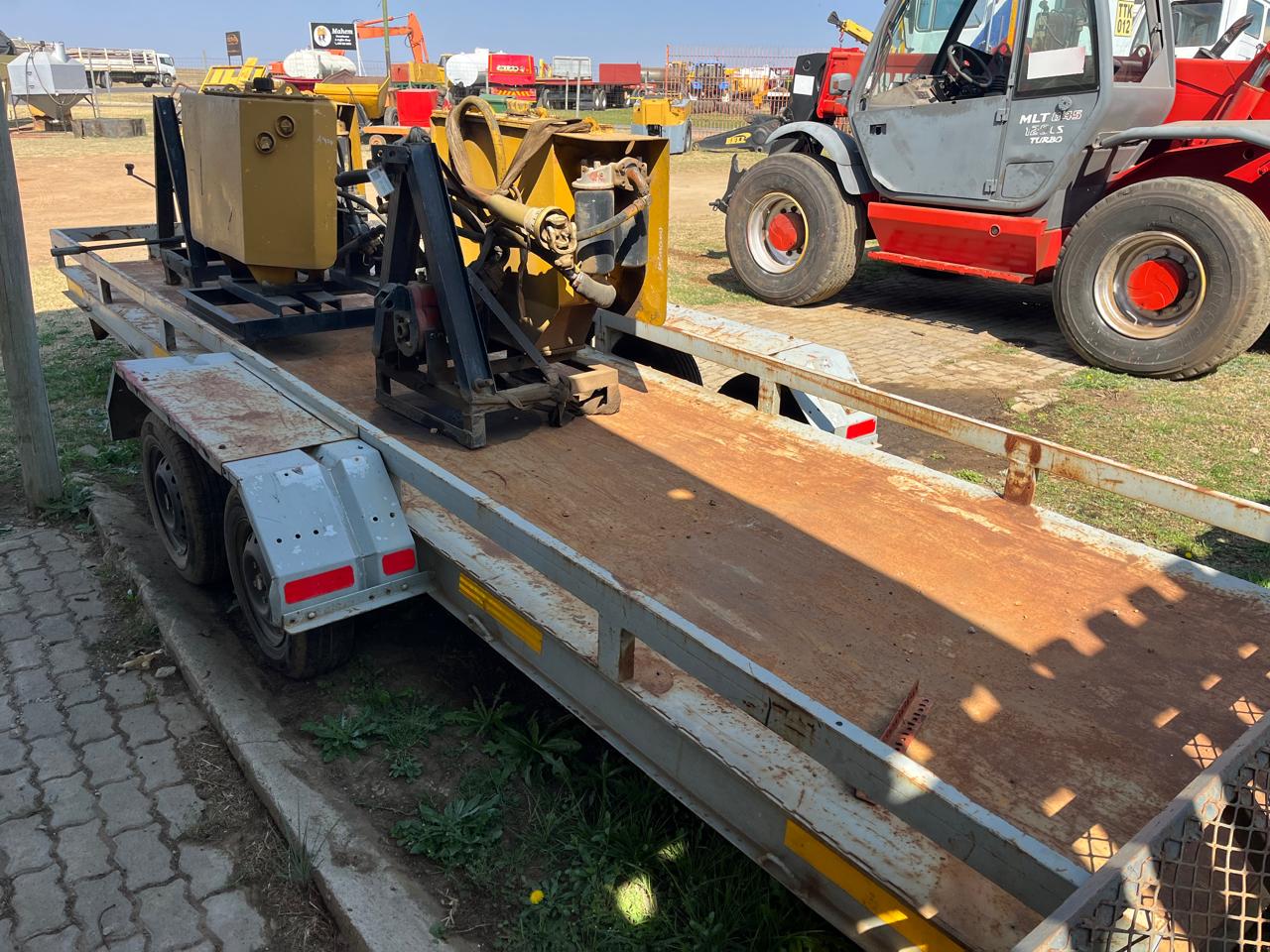 Utility Flatbed Trailer Length 6m x Width 1,5m - Image 6