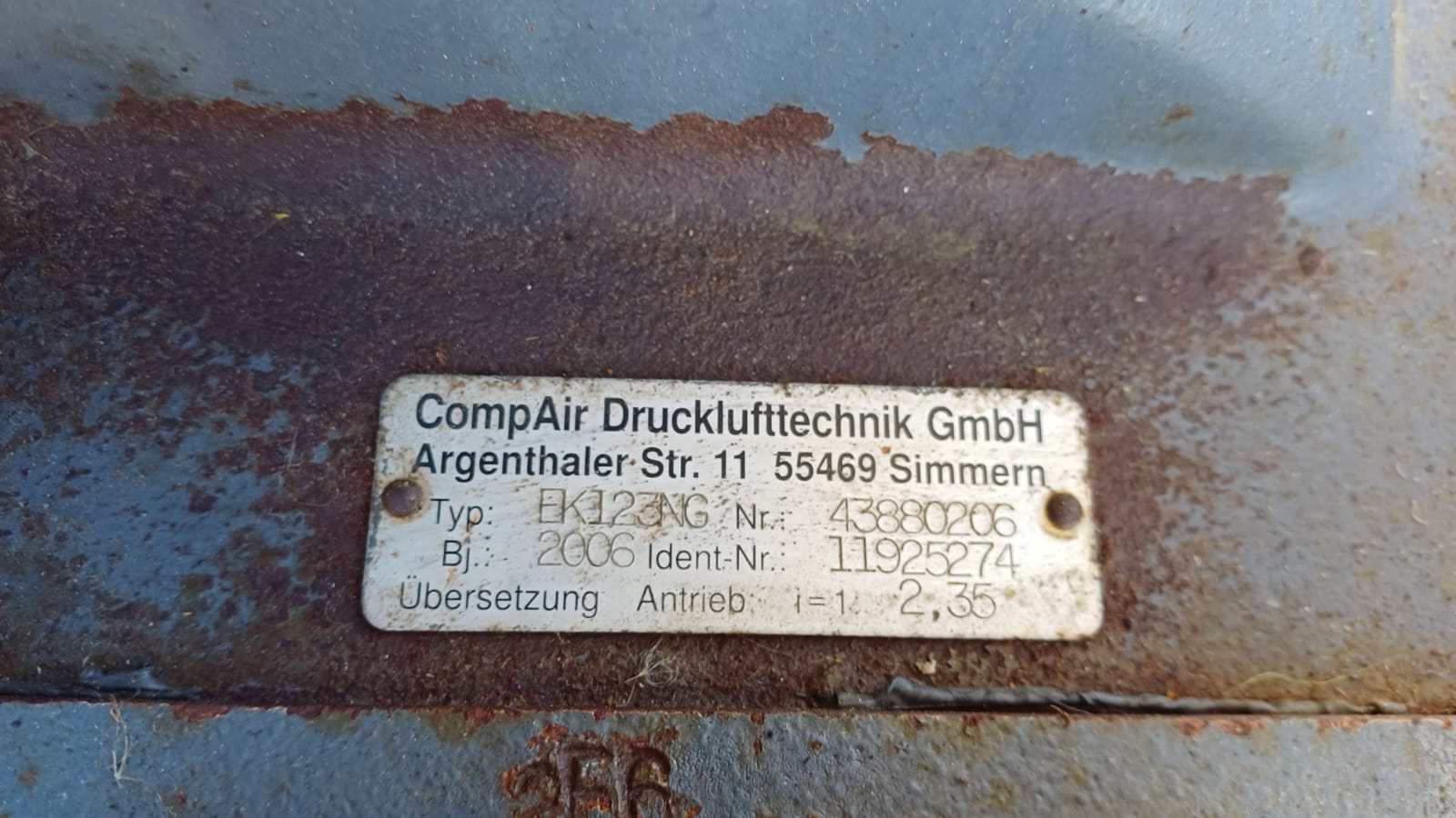 Gardner Denver CompAir Mobile Air Compressor 268CFM - Image 15