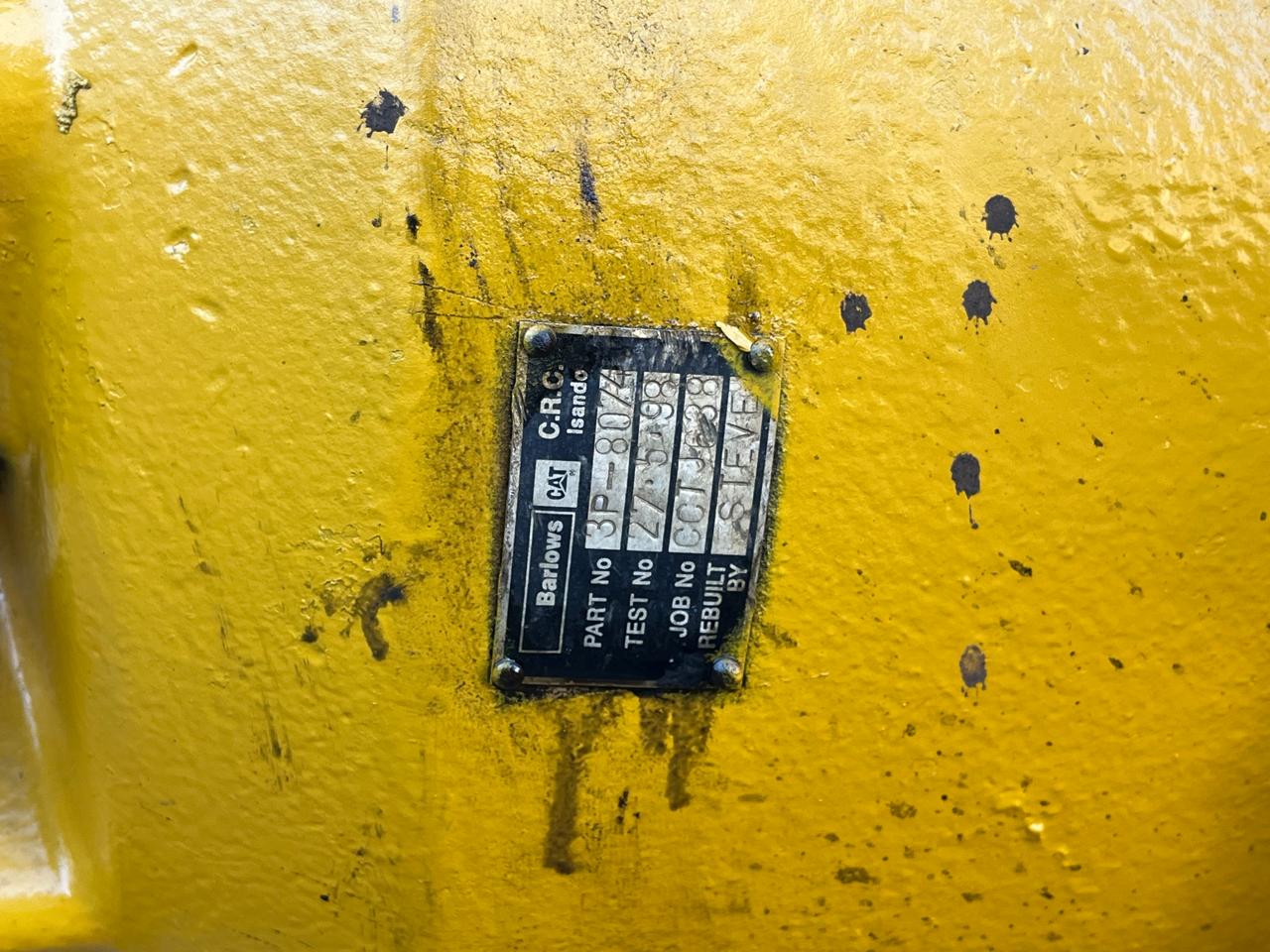 Caterpillar 3408 Engine with Torque Converter for Spares - Image 12