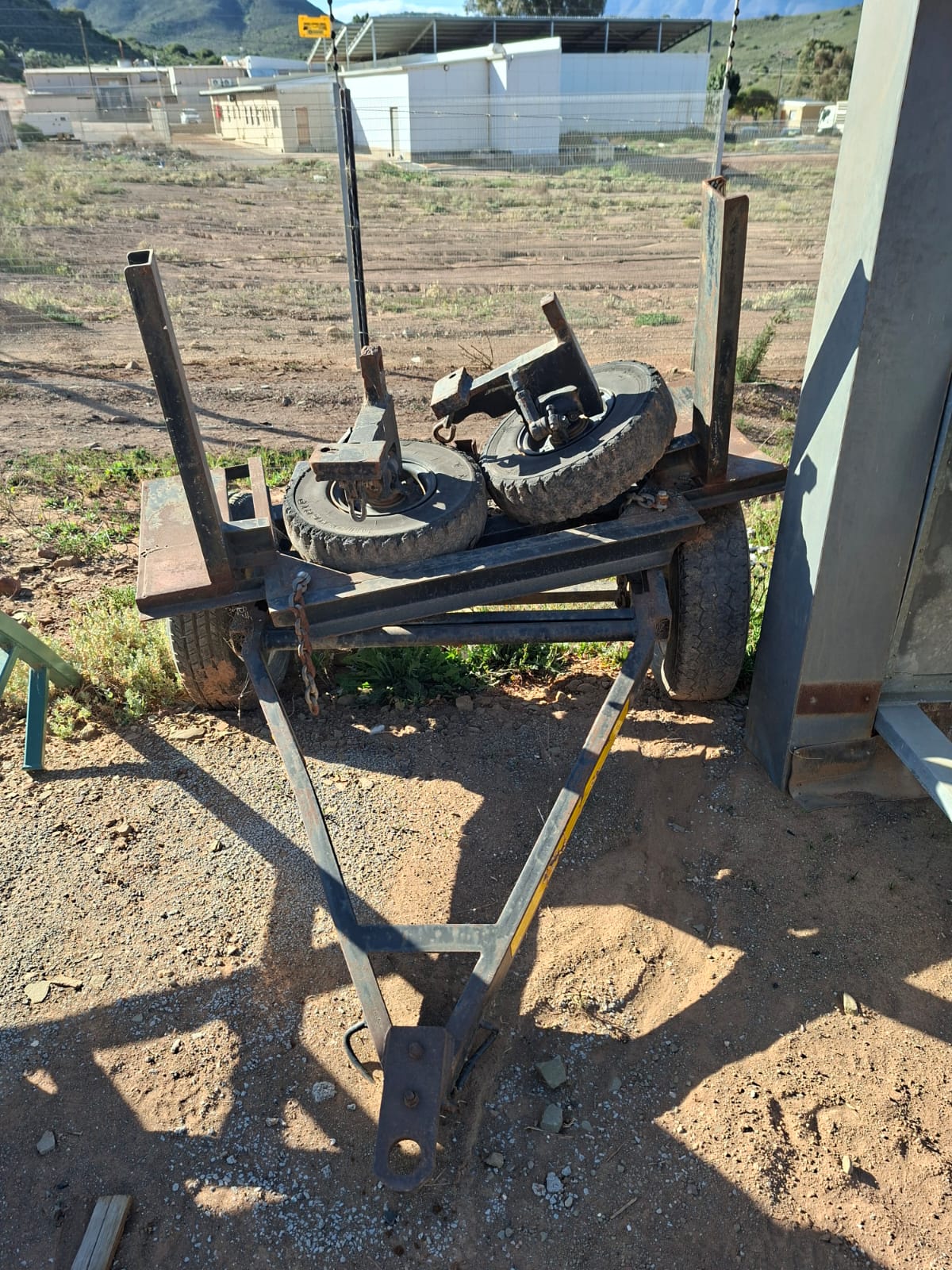 Shipping Container Dolly Moving Trailer