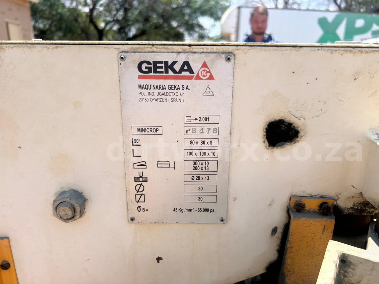 45 Ton Ironworker Cropper Punch Shear - Image 8