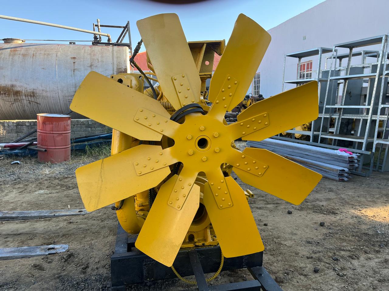 Caterpillar 3408 Engine with Torque Converter for Spares - Image 11