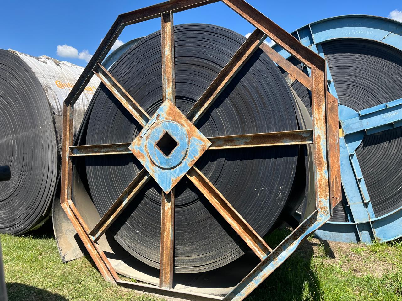 Conveyor Roll Steel Reinforced 1,2m x 20mm