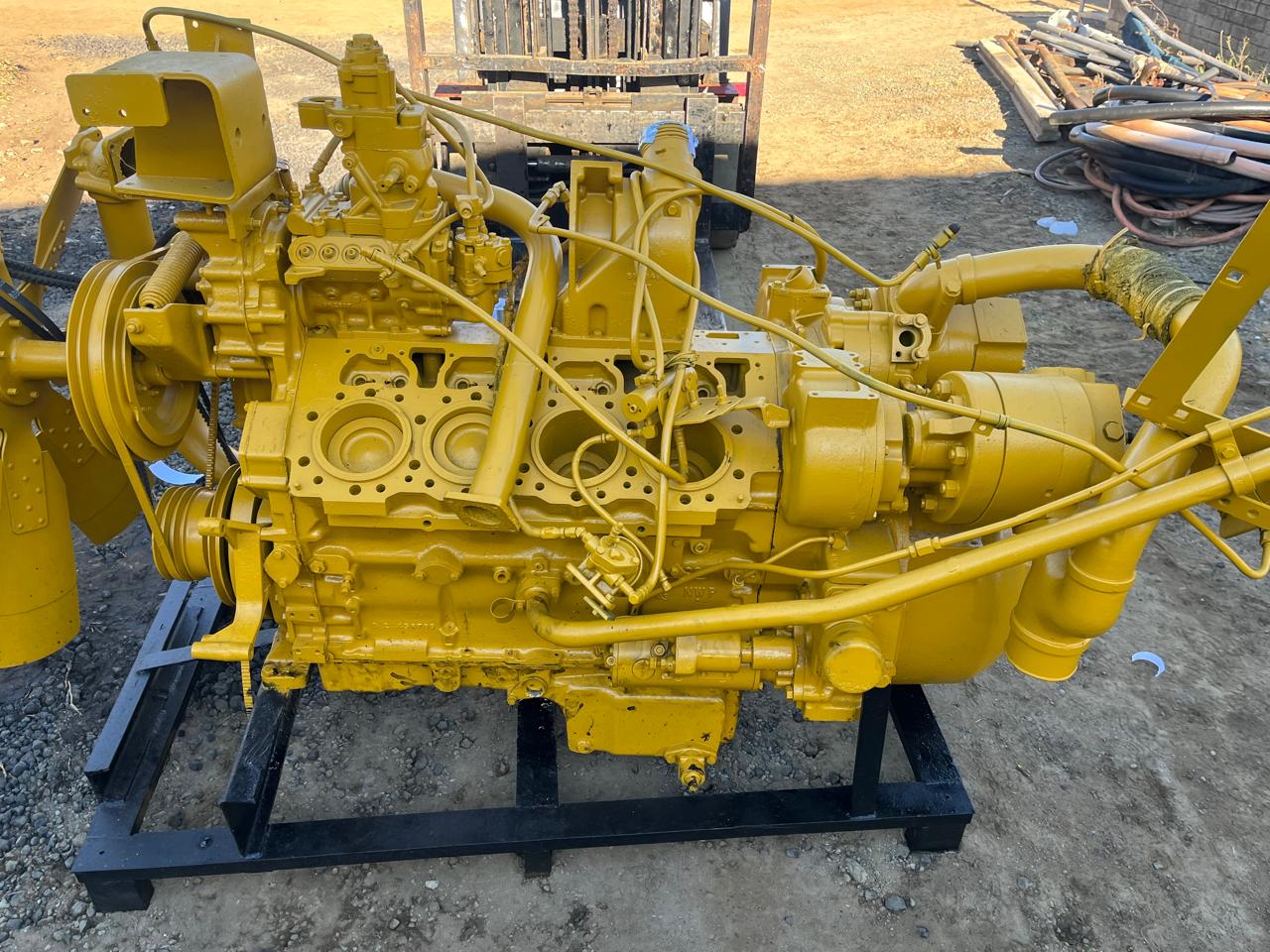 Caterpillar 3408 Engine with Torque Converter for Spares - Image 10