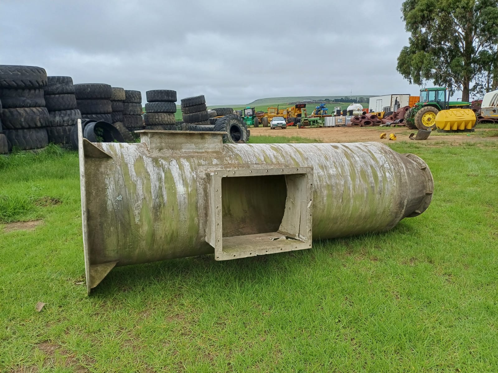 Fibreglass Reducing Pipe 100cm-61cm - Image 12