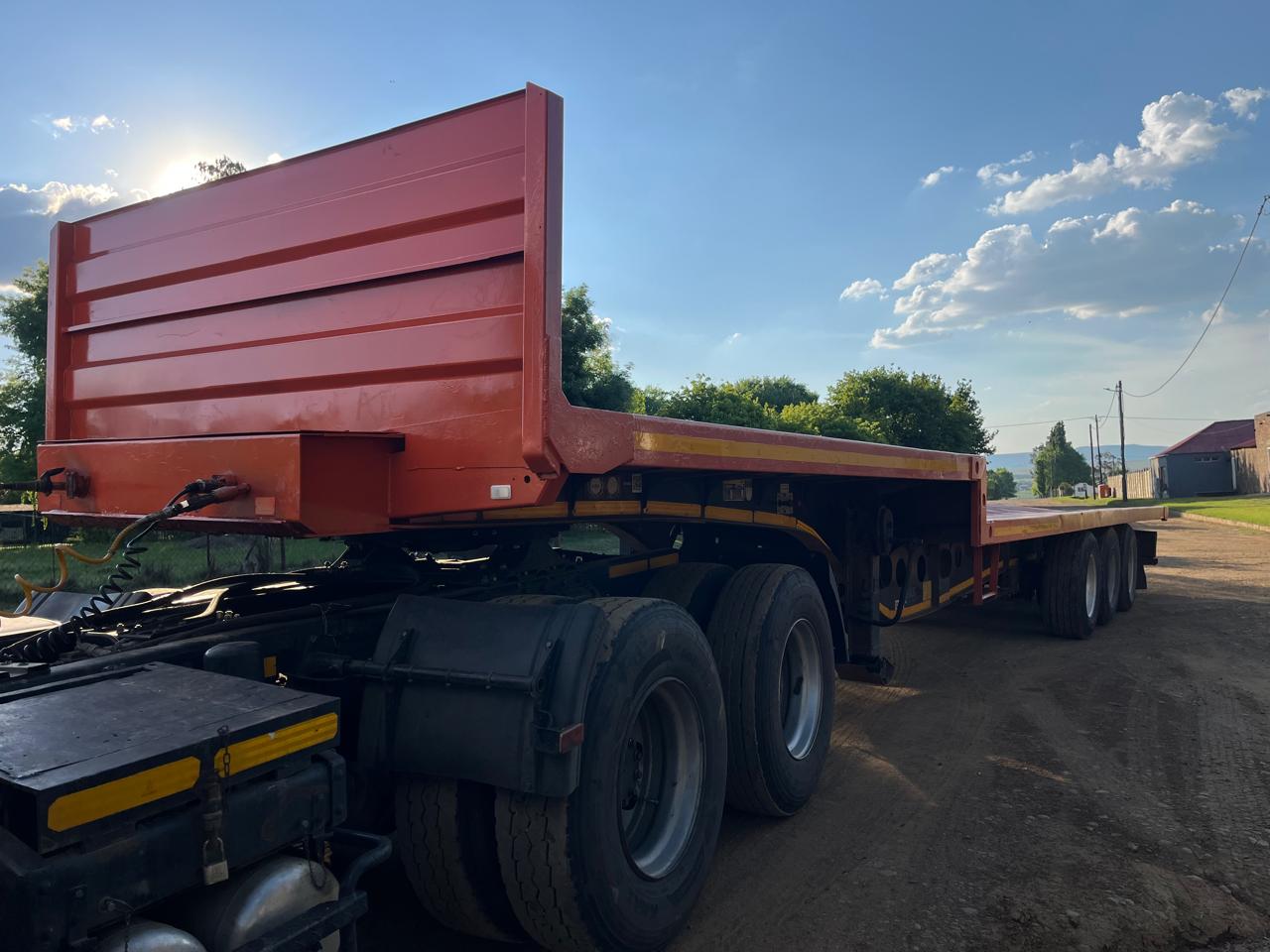 2010 Afrit Stepdeck Flatdeck Trailer - Image 7