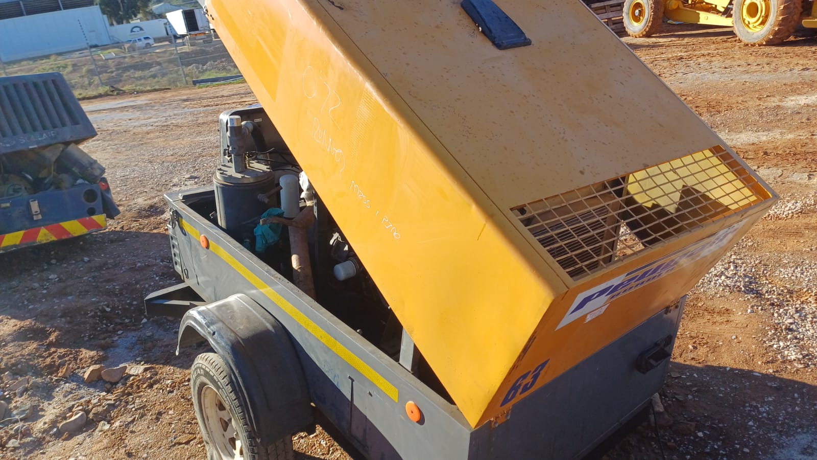 Gardner Denver CompAir Mobile Air Compressor 268CFM - Image 8