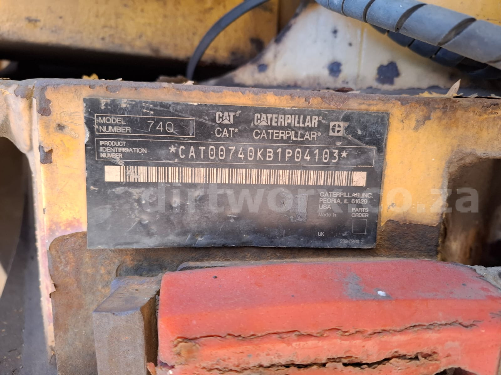 Caterpillar 740 ADT Stripping For Spares - Image 8