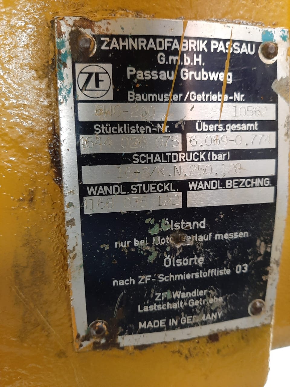 ZF 6WG200 Transmission - Image 3