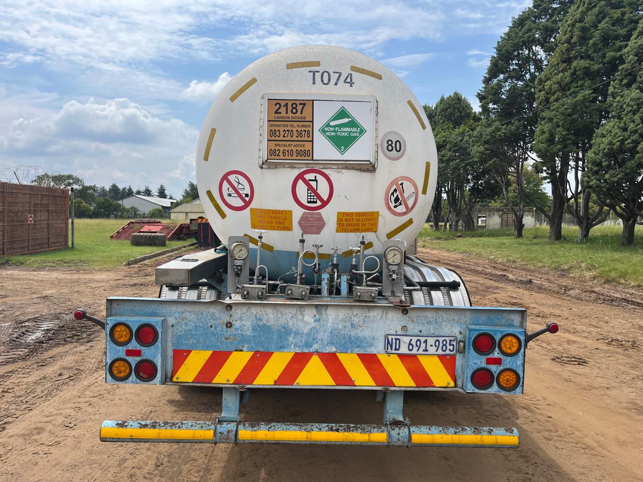 2006 Cryogenic CO² Tank Trailer 21000 L - Image 10