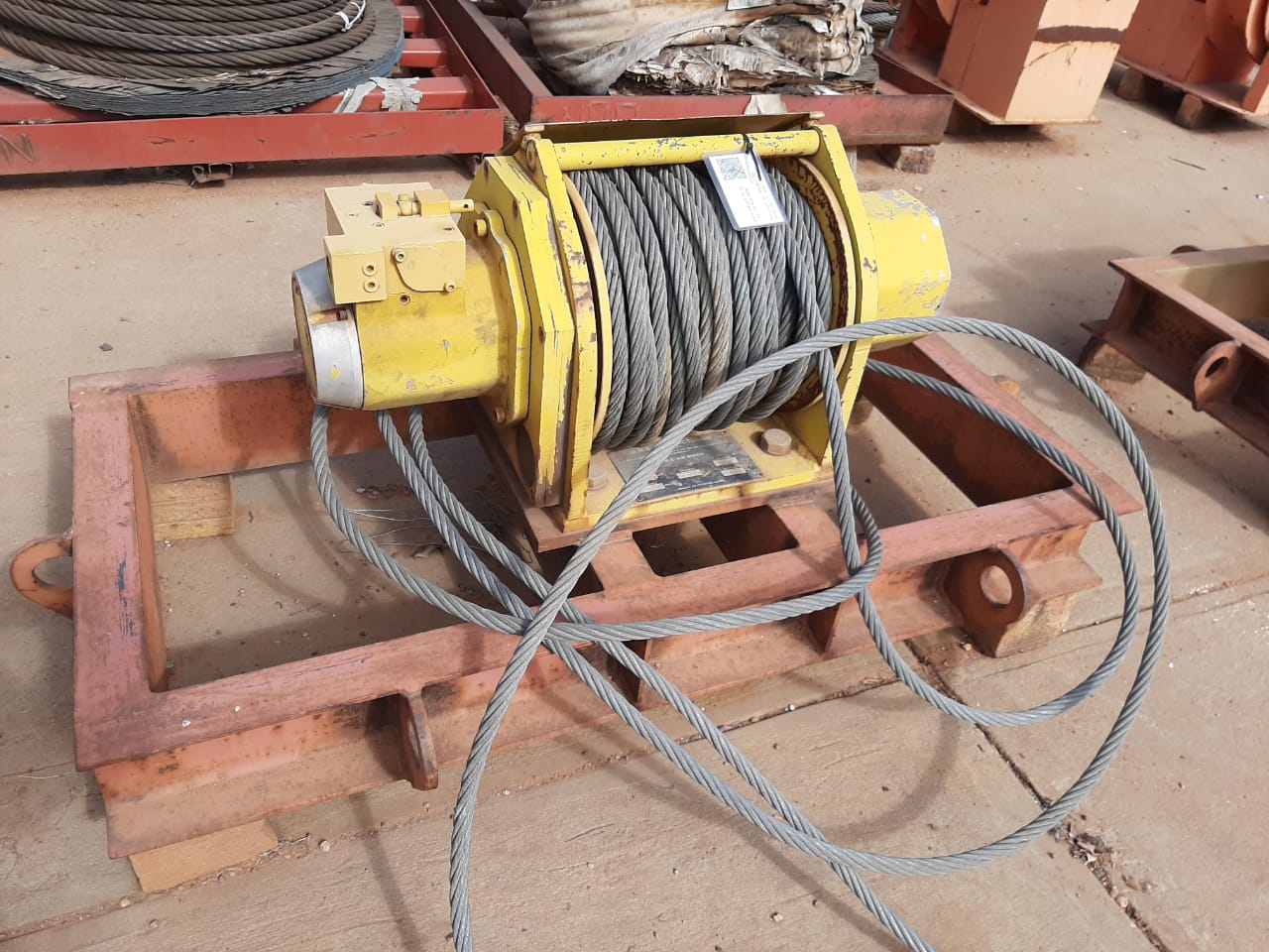 Pneumatic Air Winch 2 Ton