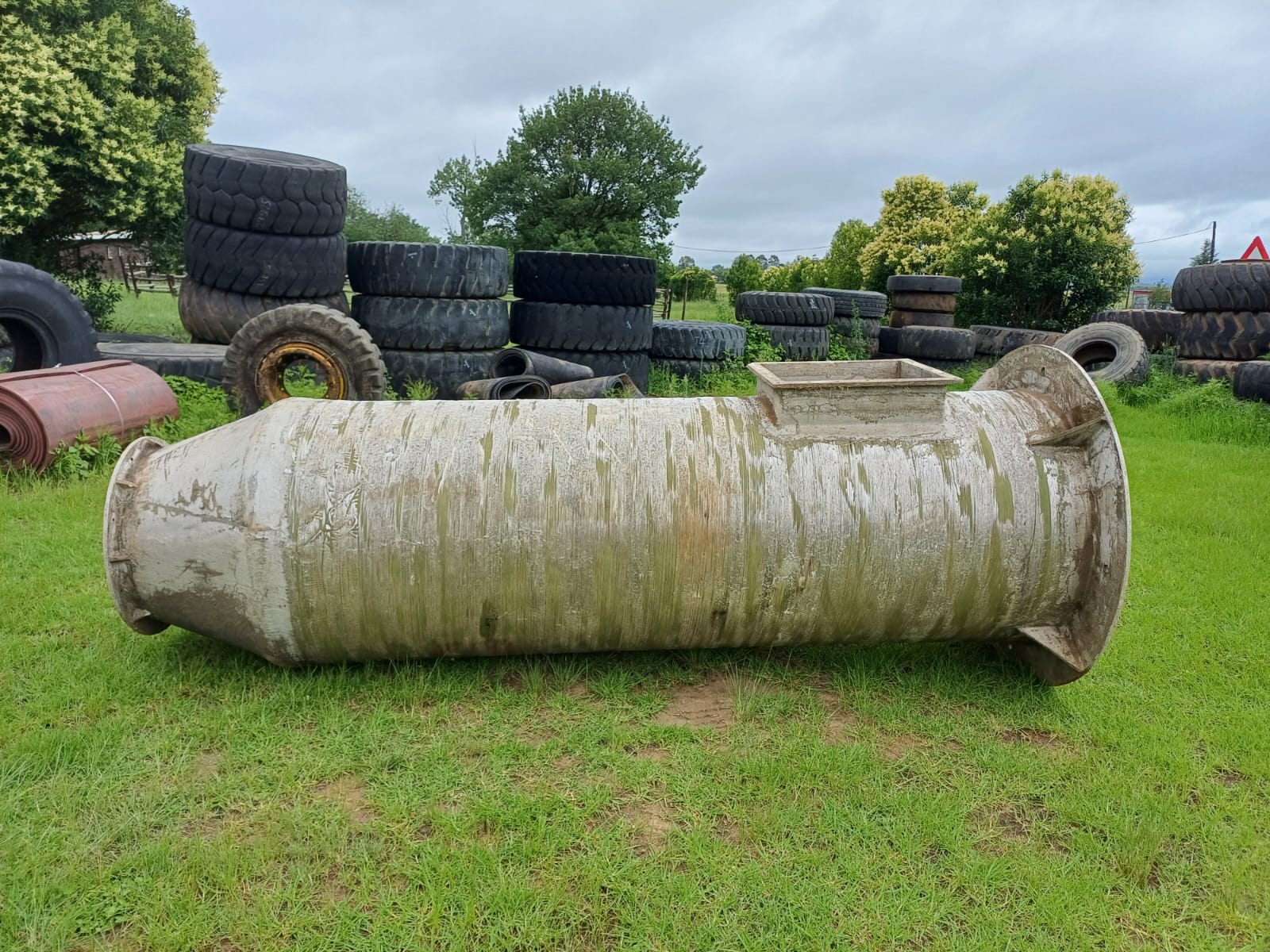 Fibreglass Reducing Pipe 100cm-61cm - Image 12