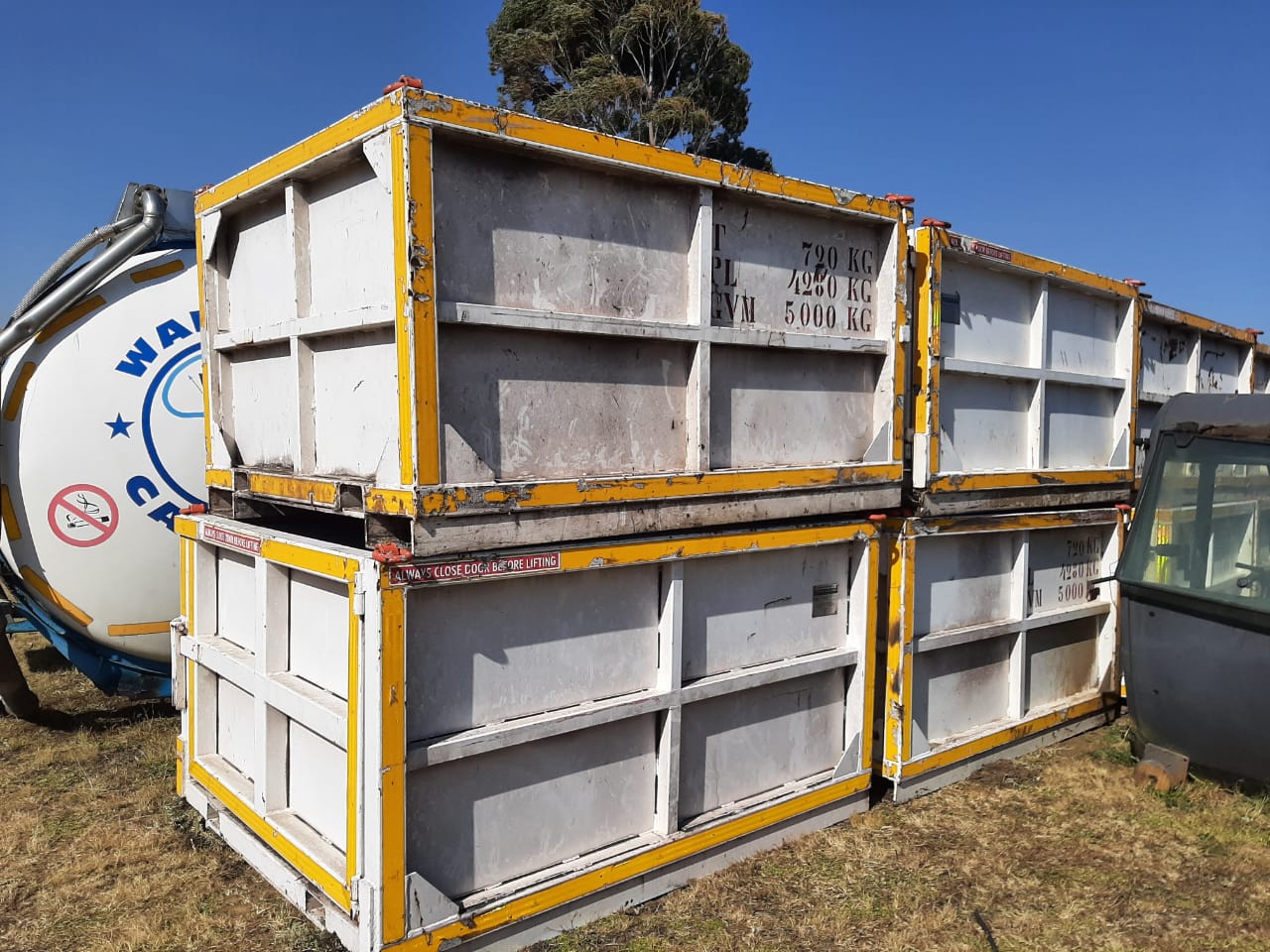 Bird Machines Crane Lifting Bin 5000kg