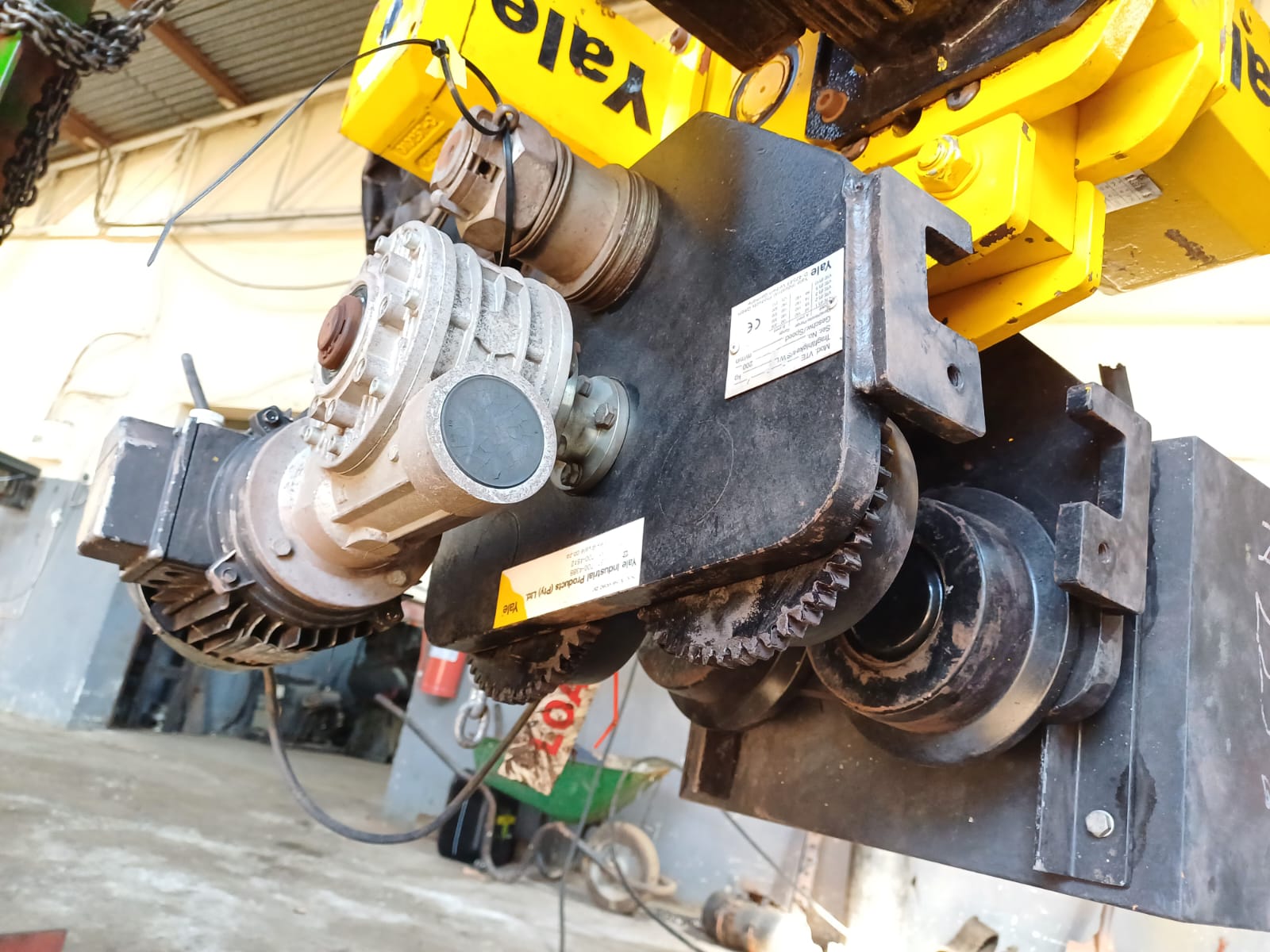 Yale Electric Travel Beam Chain Hoist 10 Ton - Image 12