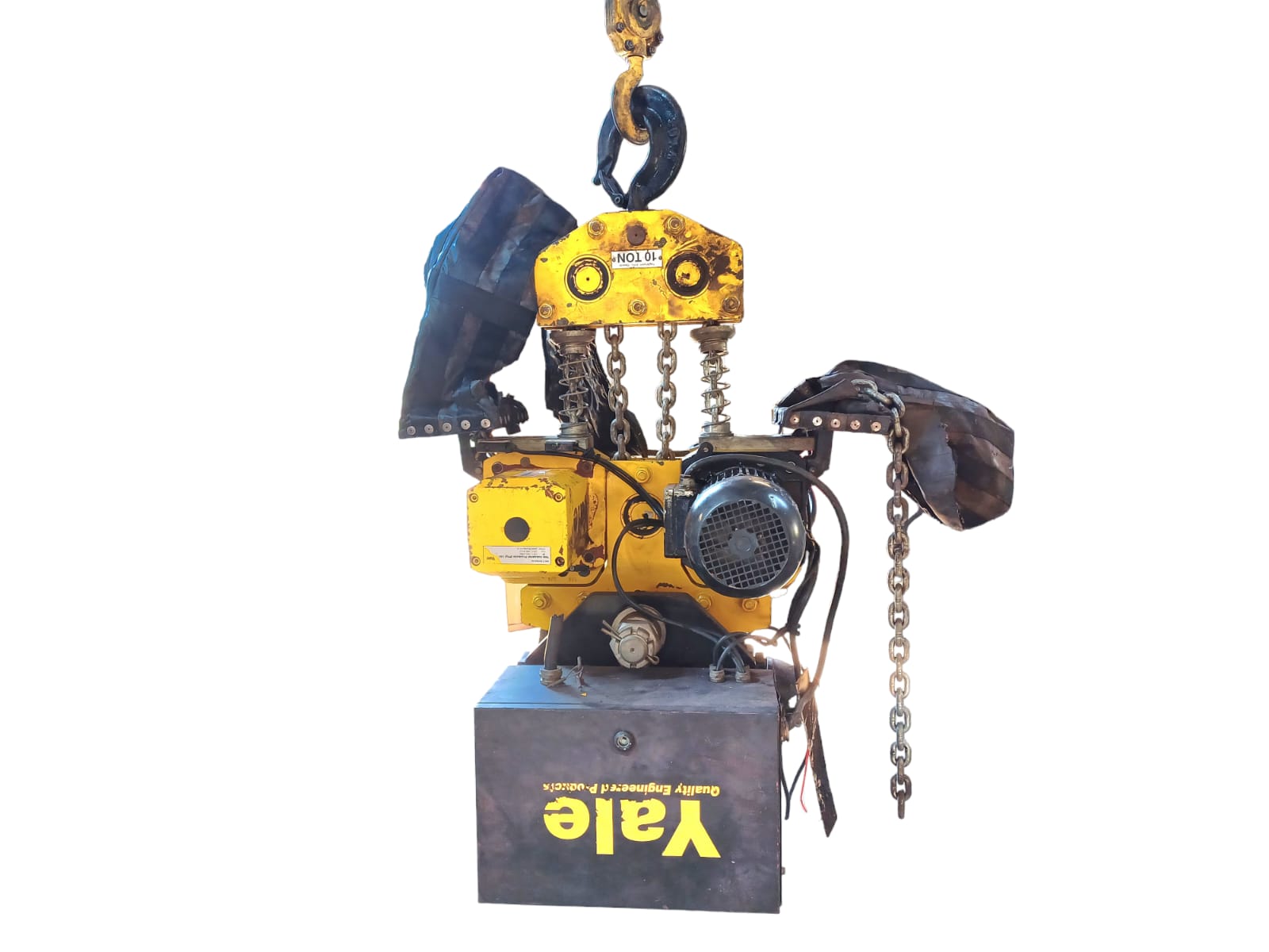 Yale Electric Travel Beam Chain Hoist 10 Ton