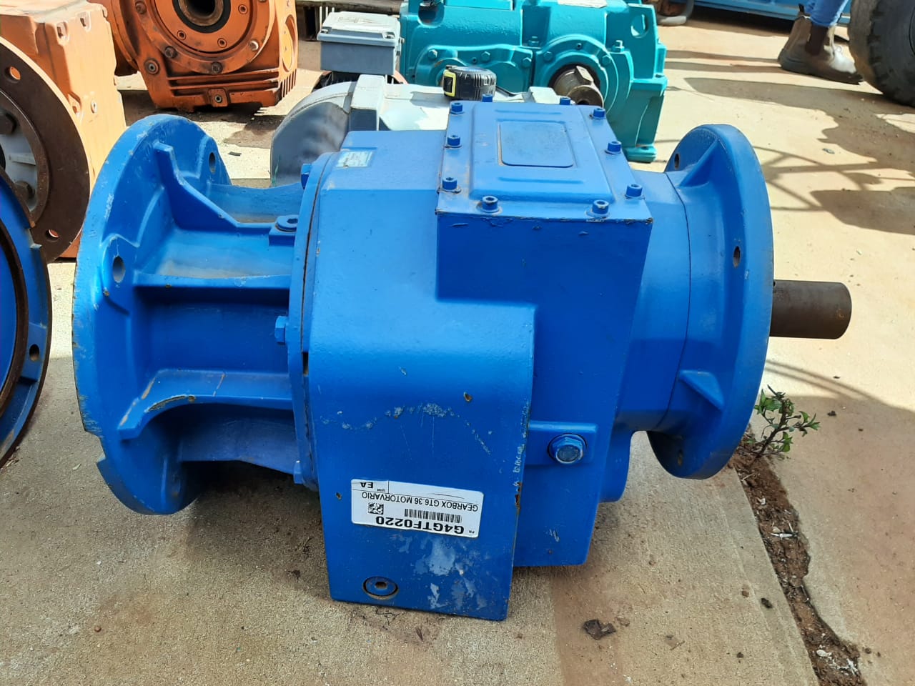 Motovario Helical Reduction Gearbox H102F Ratio 6:36