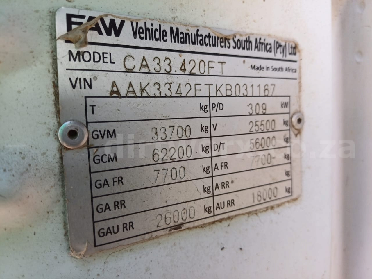 2020 FAW J5N 420 FT - Image 5