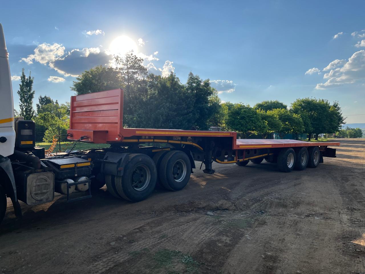 2010 Afrit Stepdeck Flatdeck Trailer - Image 8