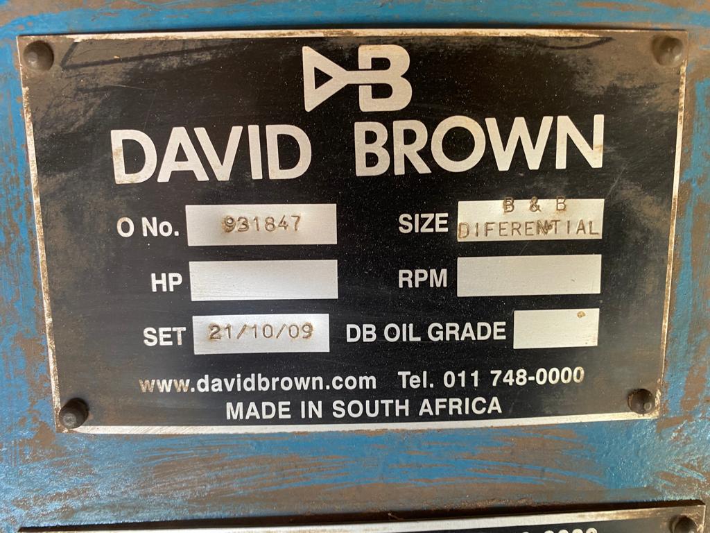 David Brown Reduction Gearbox Ratio 35 to 1 - Image 9