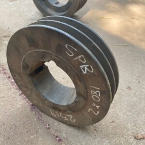 Cast Iron Pulley 2 Groove
