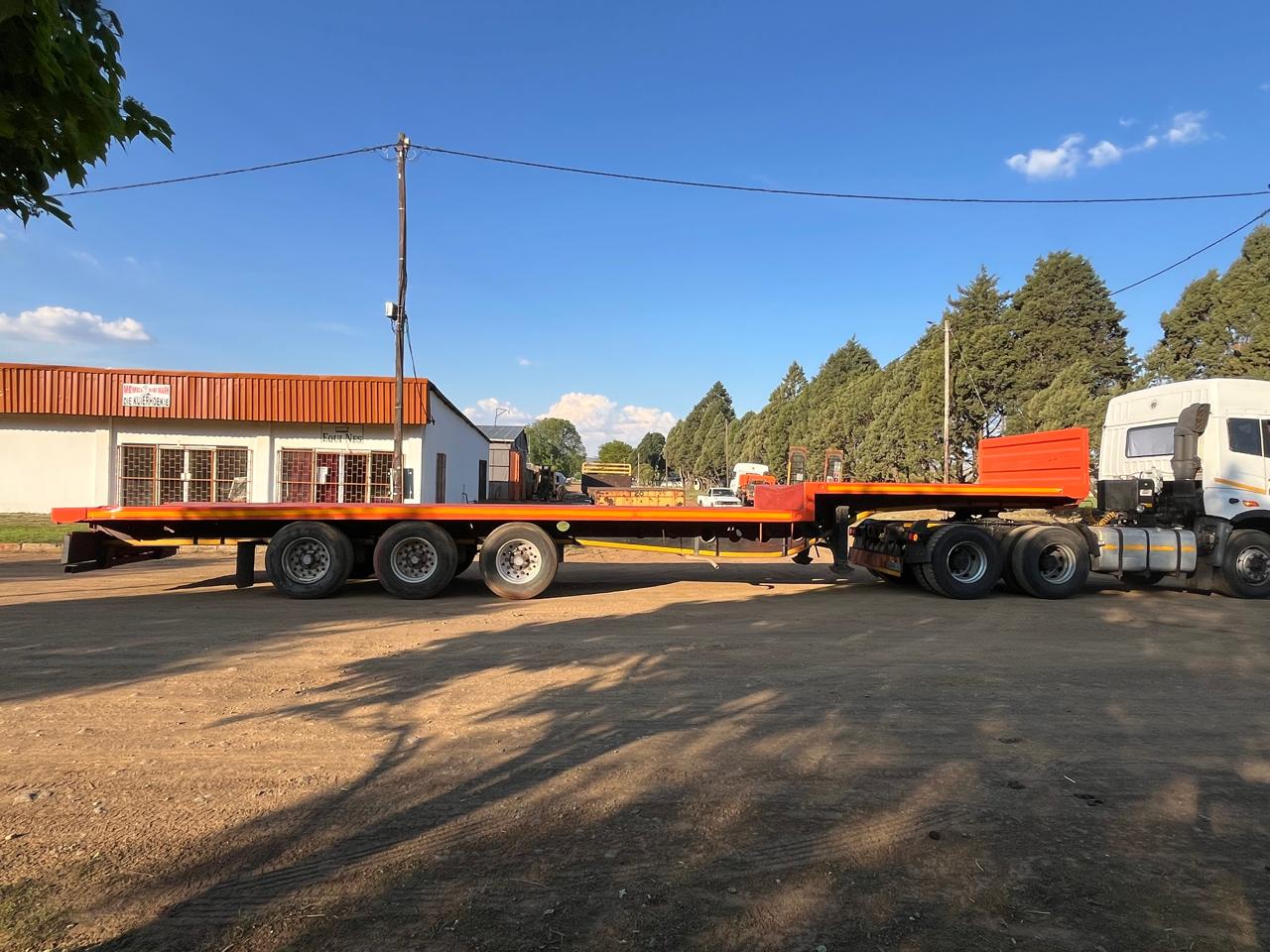 2010 Afrit Stepdeck Flatdeck Trailer - Image 9