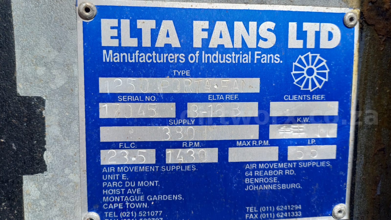 Elta Industrial Axial Fan - Image 9