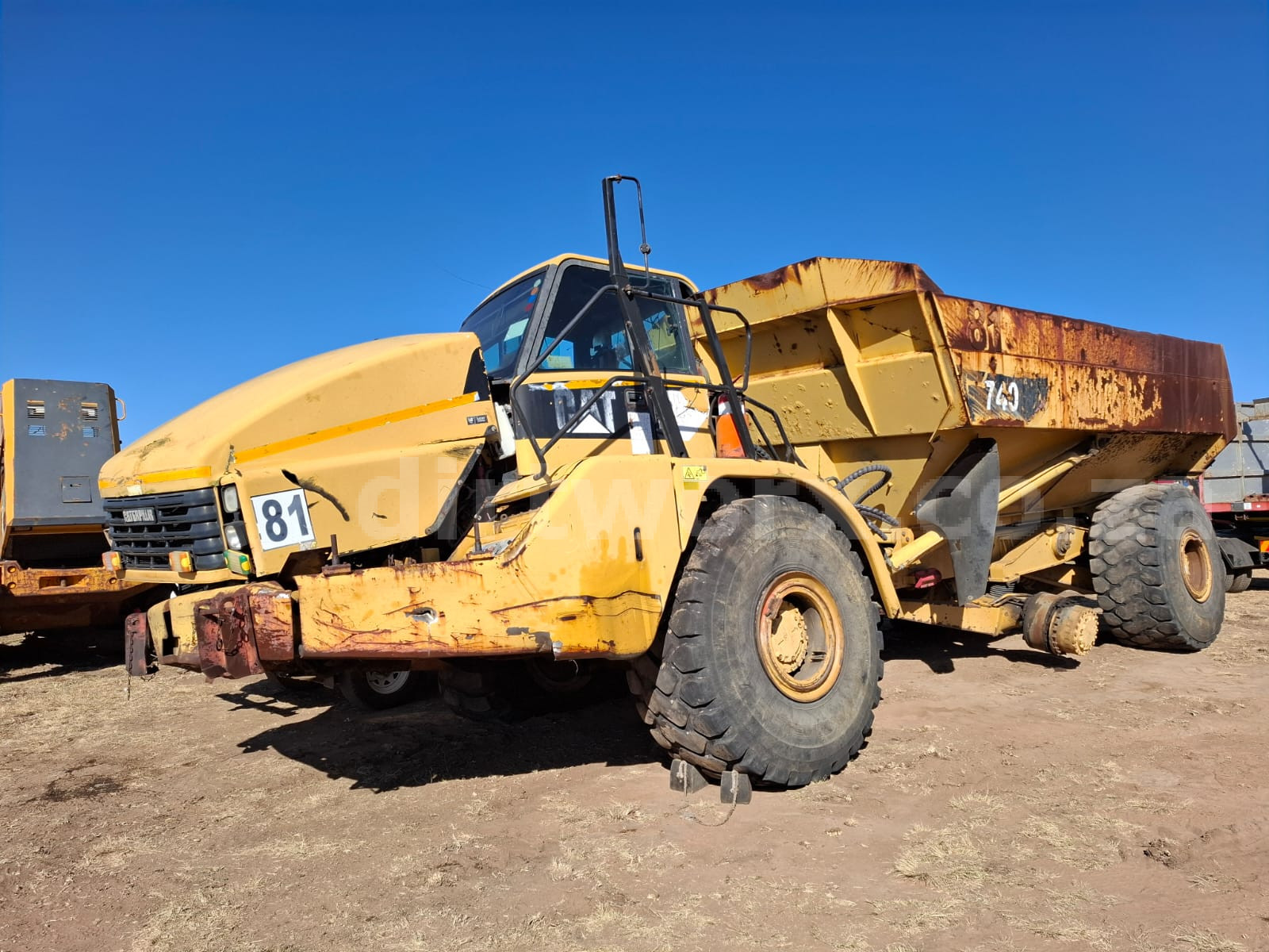 Caterpillar 740 ADT Stripping For Spares