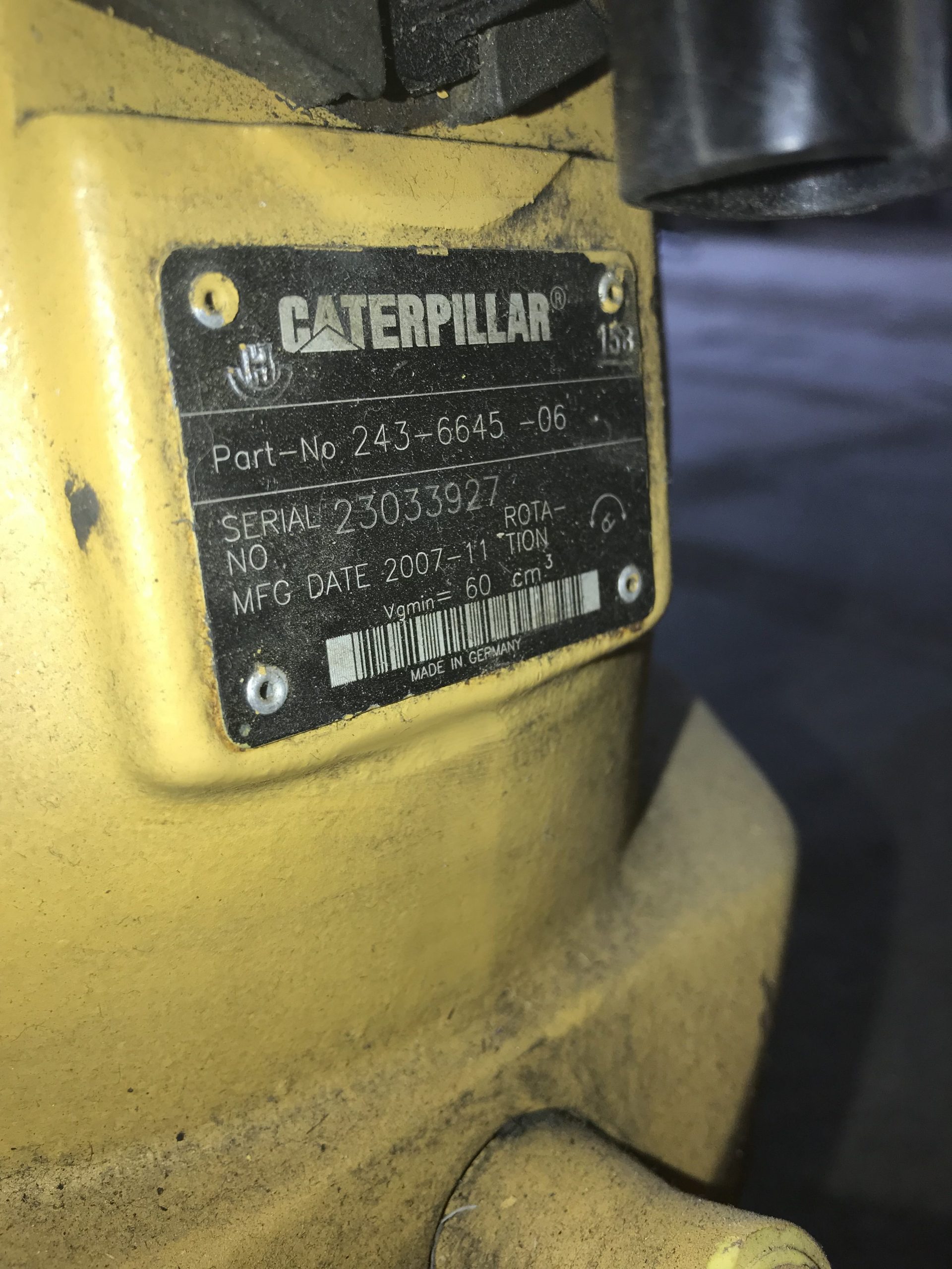 CAT 243-6645 Axial Piston Motor - Image 4