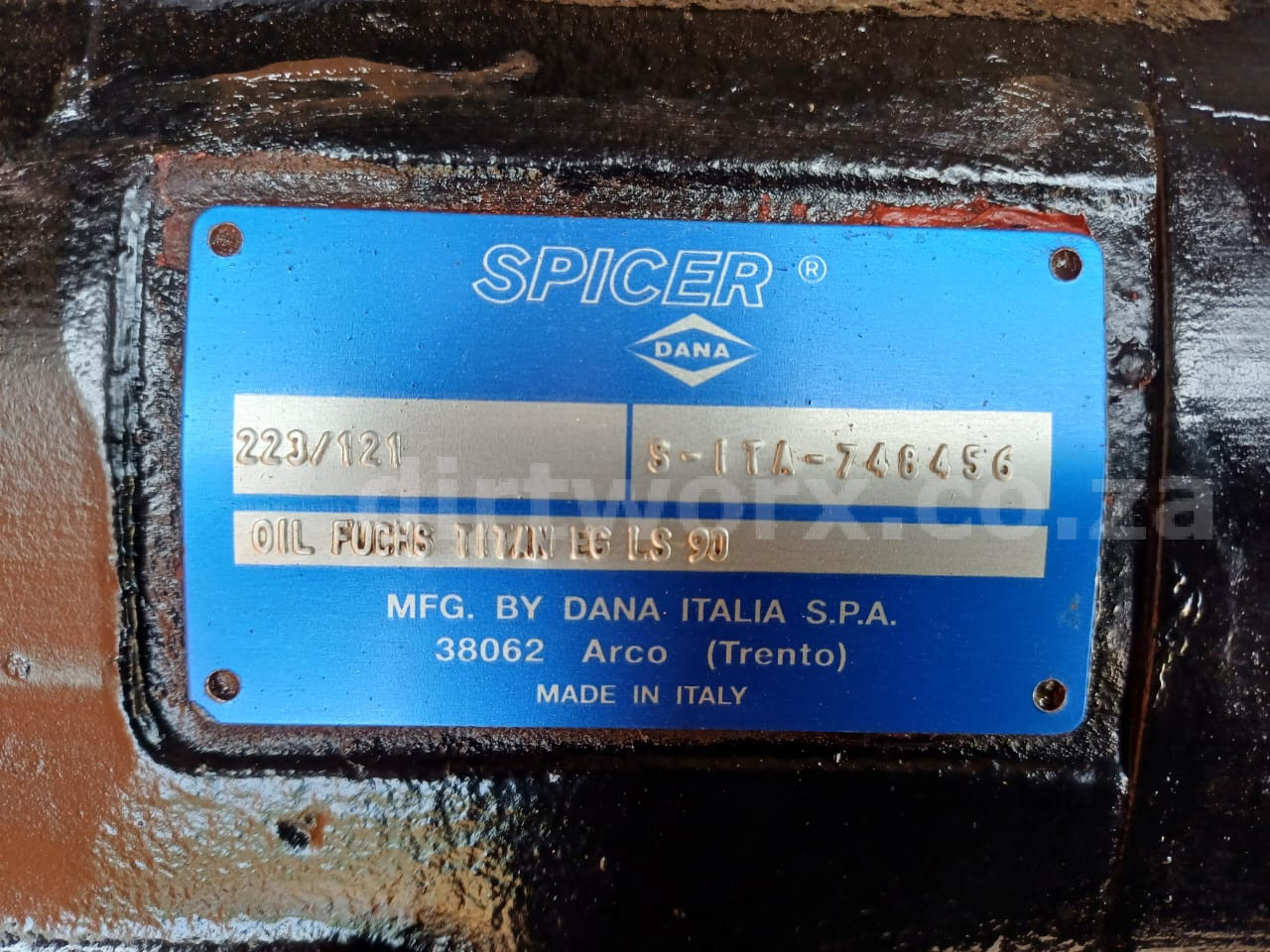 Dana Spicer Front/Rear Steering Axle 223/121 - Image 6