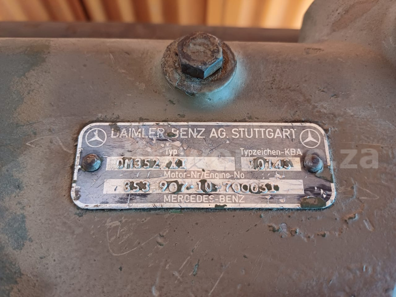 Mercedes Benz OM 352 Engine - Image 7