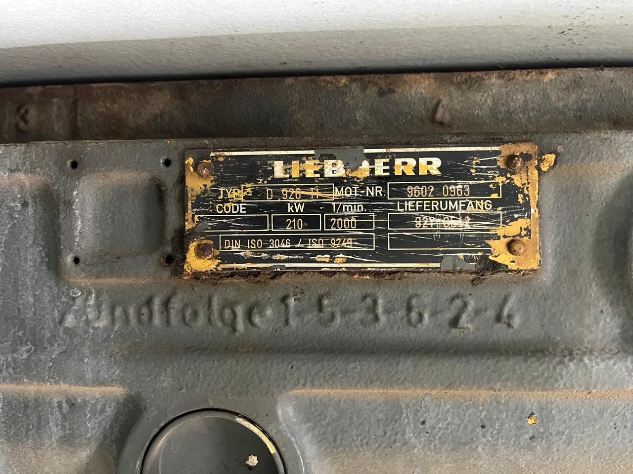 Liebherr D926Ti Engine Stripped - Image 14