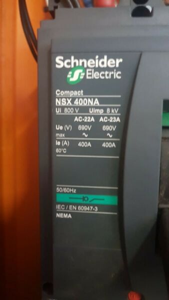 Circuit Breaker Schneider Electric NSX 400 Amps - Image 2